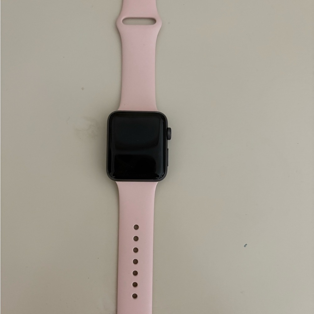 Smartwatch with Pink Band